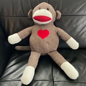 Adorable Sock Monkey Plush Toy